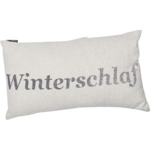 SILVRETTA Kissen “Winterschlaf”