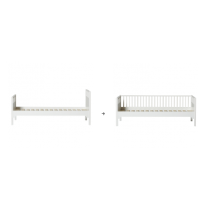 Umbauset Einzelbett zum Bettsofa