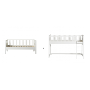 Classic Junior Bettsofa zum halbhohen Hochbett
