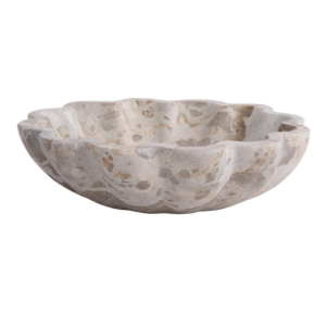Bowl FLOWER - brown