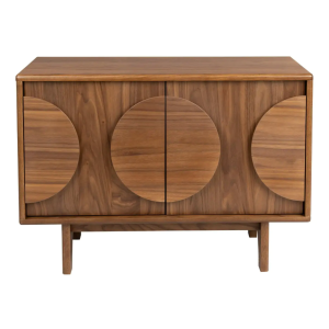Sideboard GROOVE mit 2 Türen - walnut