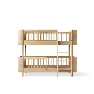 Mini+ halbhohes Etagenbett,eiche