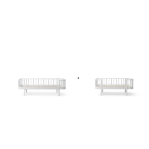 Umbauset - Original Bettsofa zum Einzelbett