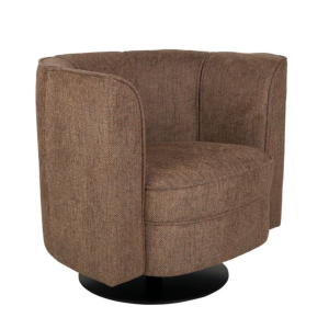 Loungesessel FLOWER - brown