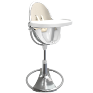 FRESCO Hochstuhl - weiß/weiß