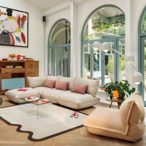 SUMO ECKSOFA - boucle beige