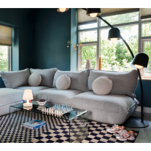 SUMO LOVESEAT - boucle light grey melange