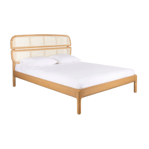 Rahmenbett Storm mit Wiener Geflecht