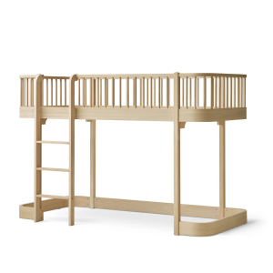 Wood Original halbhohes Hochbett, eiche