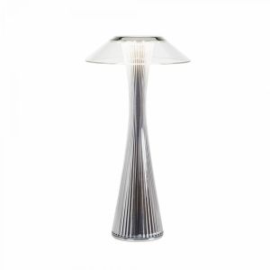 SPACE Tischlampe - verchromt