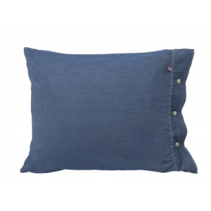 Icons Washed Denim Pillowcase