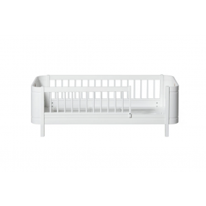 Wood Mini+ junior bed, weiss