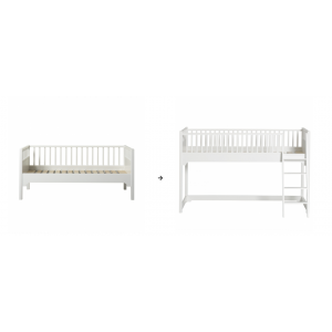 Classic Junior Bettsofa zum halbhohen Hochbett