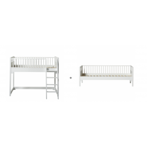 Classic Junior halbhohes Hochbett zum Bettsofa 