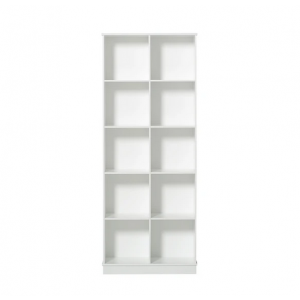 Wood Standregal 2×5 vertikal mit Sockel