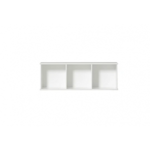 Wood Regal horizontal 3×1 zum Aufhängen (ohne Sockel & Kisten)