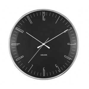 Wanduhr "Dragonfly" schwarz