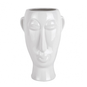 Pflanzentopf Maske lang