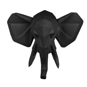 Wandaufhänger Origami Elefant