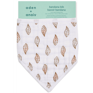 Bandana bib gold leaf classic 