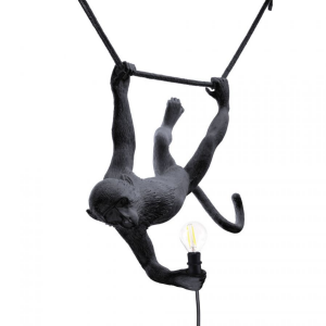 Lampe THE MONKEY SWING BLACK