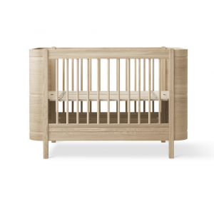 Wood Mini+ Babybett-eiche