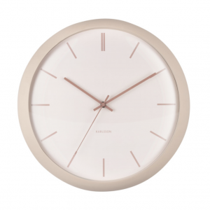 Wanduhr - Nirvana-sand brown