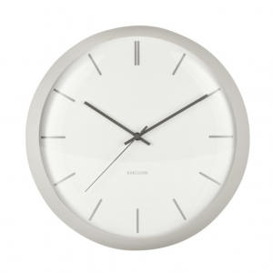 Wanduhr - Nirvana-warm grey