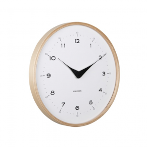 Wanduhr Osado - white
