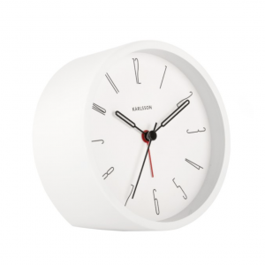 Wecker Belle Numbers - white