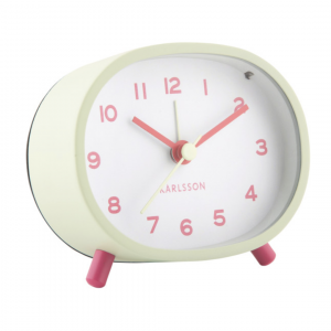 Wecker Cheeky Oval - soft green