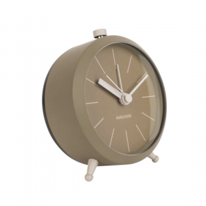 Wecker Button - moss green
