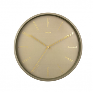 Wanduhr Belle Numbers - moss green