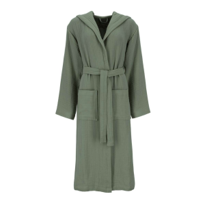 Silent Bademantel - detox green