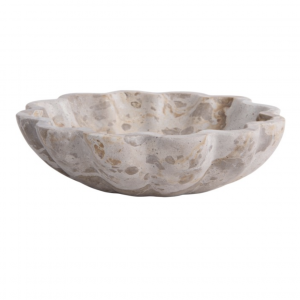 Bowl FLOWER - brown