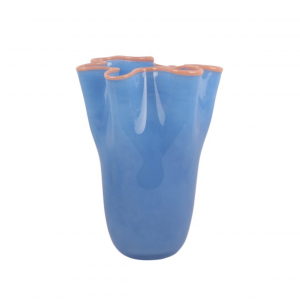 Vase Ruffles ML - jeans blue