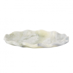 Tray Waved Oval medium- himalayan green