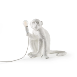 Monkey Lamp Sitting