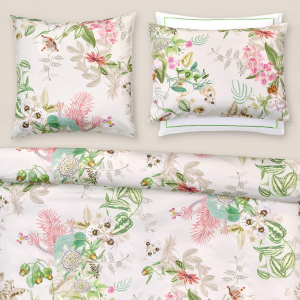 Satin Bettwäsche Botanic