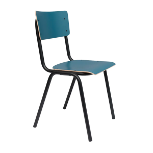 Sessel BACK TO SCHOOL (4'er Set) - matte petrol