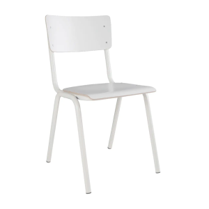 Sessel BACK TO SCHOOL (4'er Set) - white