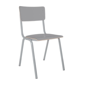 Sessel BACK TO SCHOOL (4'er Set) - grey