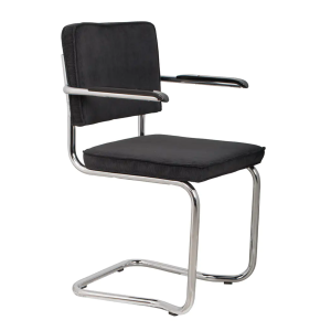 Armchair RIDGE KINK - black