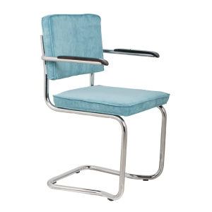 Armchair RIDGE KINK - blue