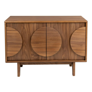 Sideboard GROOVE mit 2 Türen - walnut