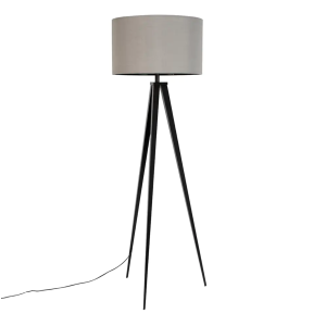 Stehleuchte TRIPOD - black/grey