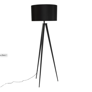 Stehleuchte TRIPOD - black