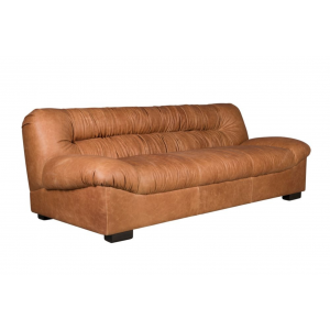 Sofa DOUGLAS - leather cognac