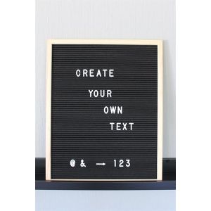 letter board black 