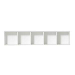 Wood Standregal horizontal 5x1 mit Sockel